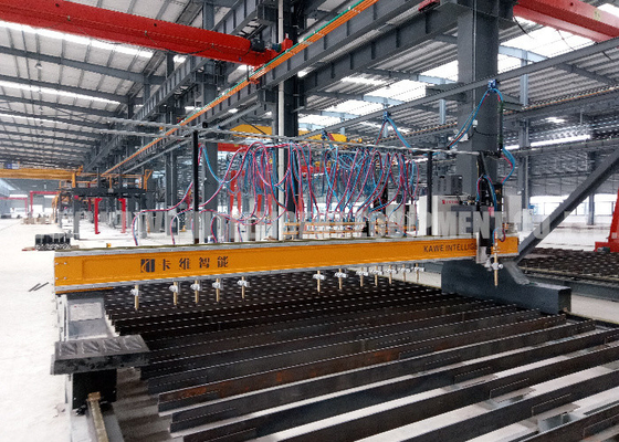 Тип Multi кислород Accetylene портала машины газовой резки 6000mm/Min CNC головы
