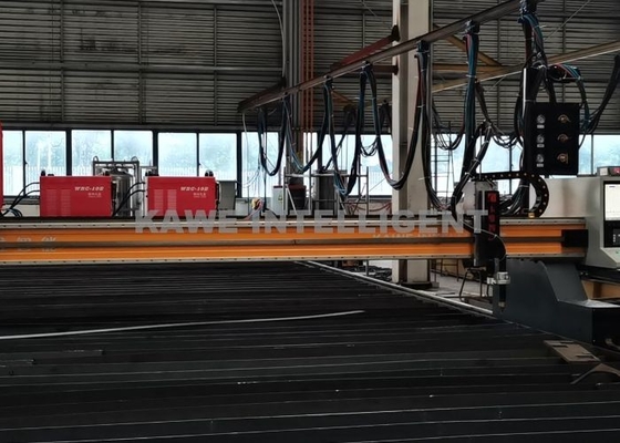 Стальной тип автомат для резки 12000mm/min портала плазмы CNC для стальной пластины